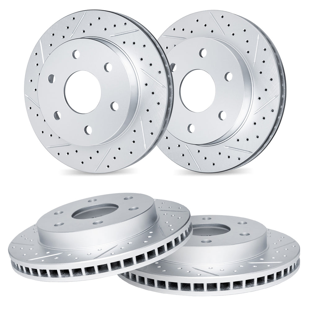 R1 Concepts Brake Rotor- Carbon D/S Fits Cadillac SRX