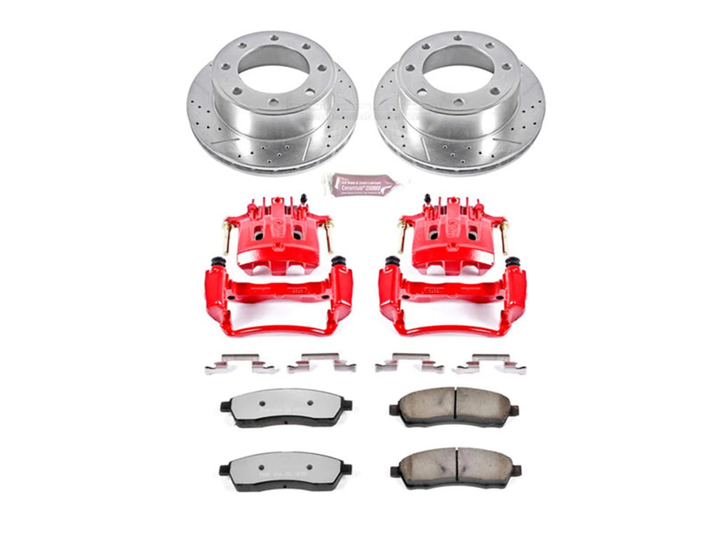 Power Stop 00-05 Ford Excursion Rear Z23 Evolution Sport Brake Kit w/Calipers