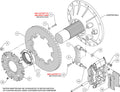 Wilwood auto part close-up