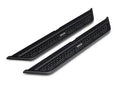 Dominator Xtreme D6 SideSteps With Frame Mounted Bracket Kit Textured Black 2014-2024 Toyota 4Runner Go Rhino