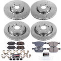 Power Stop 10-15 Volvo XC60 Front & Rear Z23 Evolution Sport Brake Kit