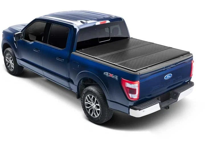 17C F250/F350 SUPER DUTY 6.75 FT BED HARD TOP MOUNT TRI FOLD TONNEAU COVER