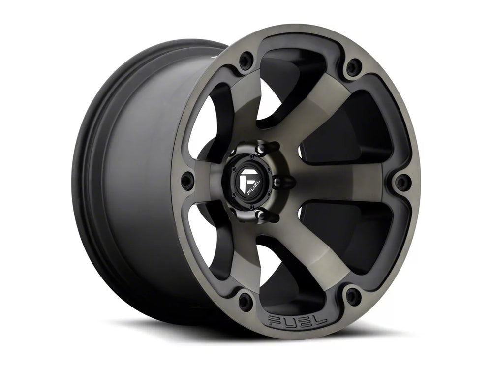 ~(51 lbs. 23X23X15)~ BEAST 20x12 6x139.70 MATTE BLACK DOUBLE DARK TINT (-44 mm)