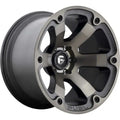 ~(51 lbs. 23X23X15)~ BEAST 20x12 6x139.70 MATTE BLACK DOUBLE DARK TINT (-44 mm)