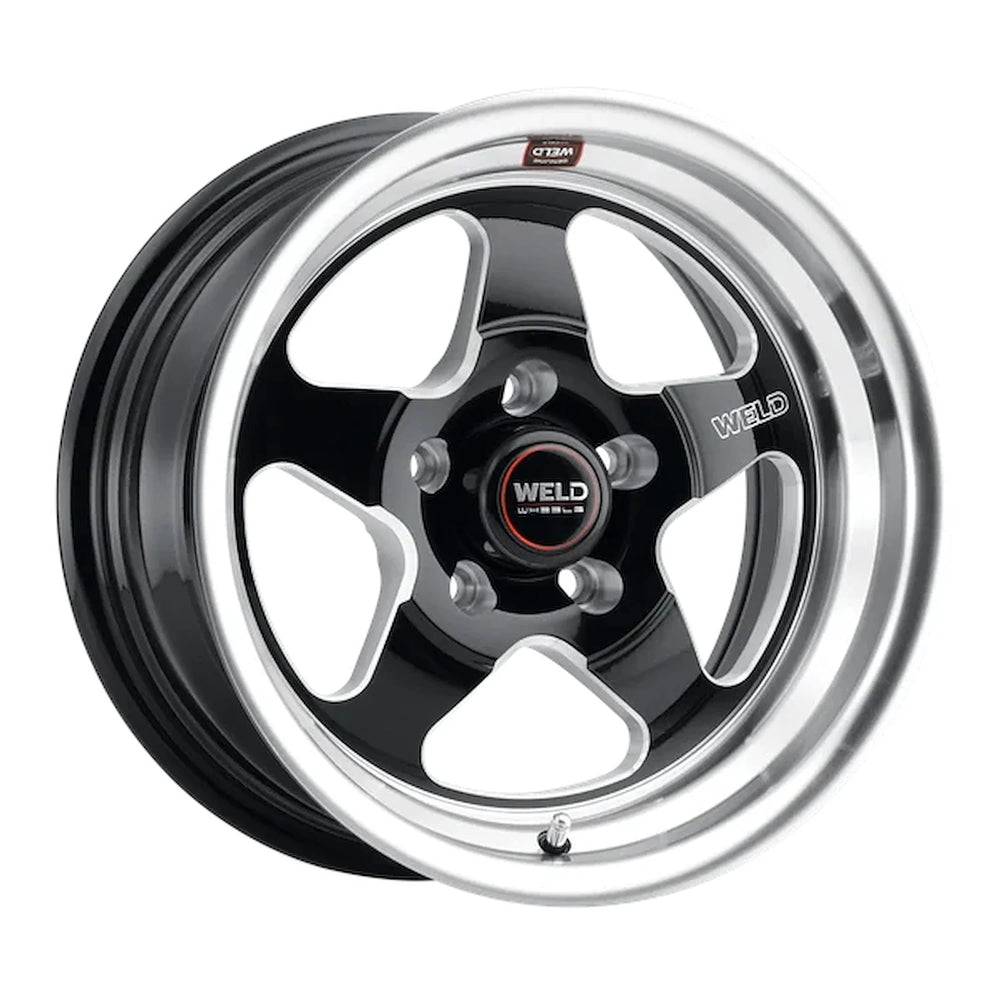 Weld S104 20x10.5 Ventura 5x120 ET38 BS8.3 Gloss BLK MIL DIA 70.3