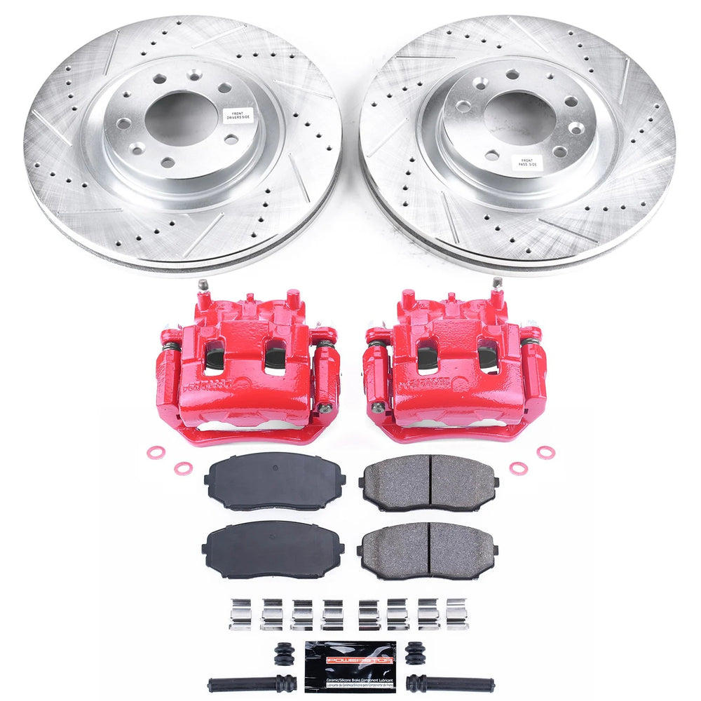 Power Stop 11-15 Mazda CX-9 Front Z23 Evolution Sport Brake Kit w/Calipers