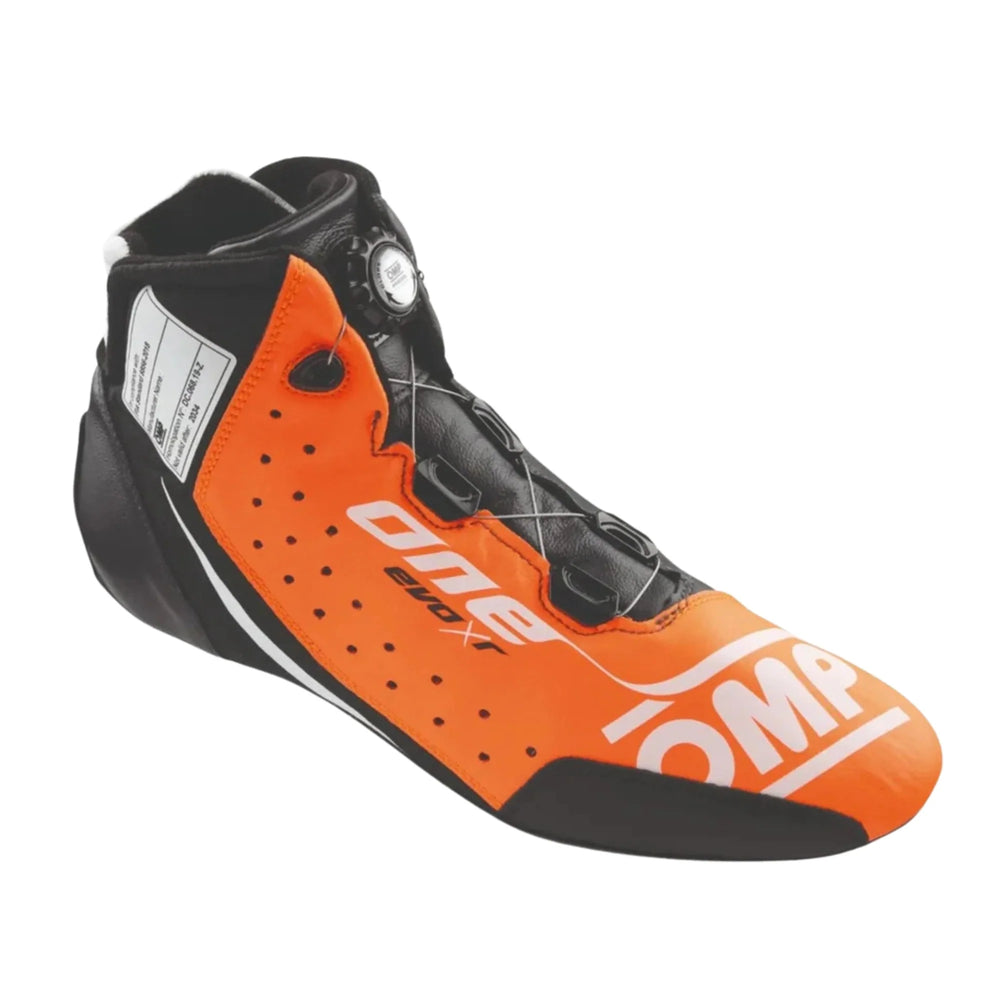 OMP ONE EVO X R SHOES FIA 8856-2018 ORANGE / ANTHRACITE SZ 43