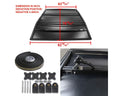 GMC 6.5 SHORT BED HARD QUAD FOLD TONNEAU COVER