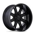 D853 22X10 8X6.5 M-BLK G-BLK-LP 10M