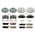 Power Stop 97-00 Ford Expedition Autospecialty Kit w/ Calipers - Front and Rear