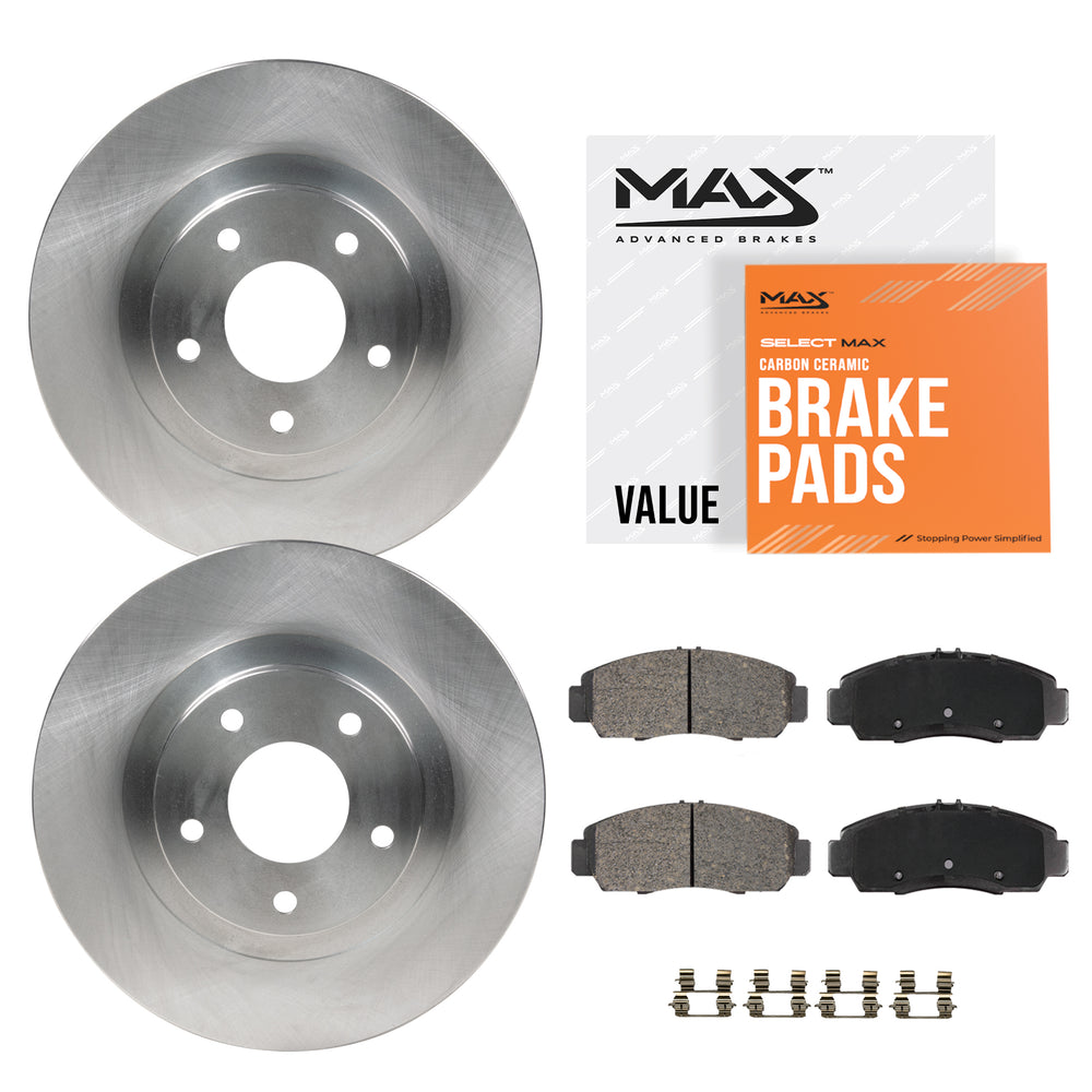 R1 Concepts Brake Rotor- Carbon D/S Fits Ford Transit-350