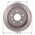 R1 Concepts Brake Rotor- Carbon D/S Fits Ford Transit-350