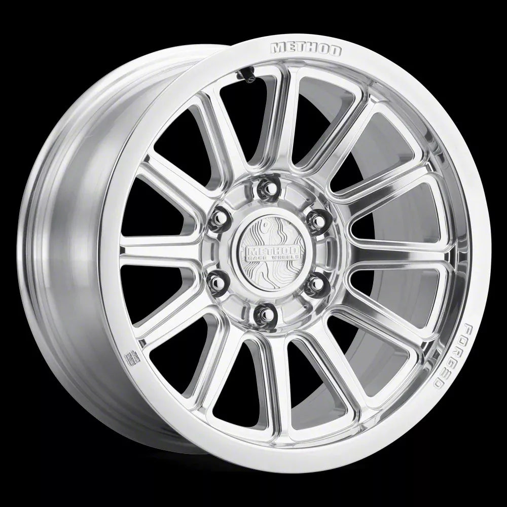 Method MR204 Forged 17x8.5 0mm Offset 6x135 87.00mm CB Polished Clear Coat Wheel