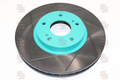 Project Mu SCR Rotor Rear - Mitsubishi Lancer Evolution CP9A/CT9A Green