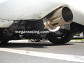 Megan Racing cat-back exhaust detail