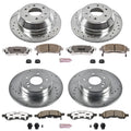 Power Stop 06-07 Buick Rainier Front & Rear Z26 Street Warrior Brake Kit