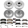 Power Stop 11-18 Porsche Cayenne Front & Rear Z23 Evolution Sport Coated Brake Kit