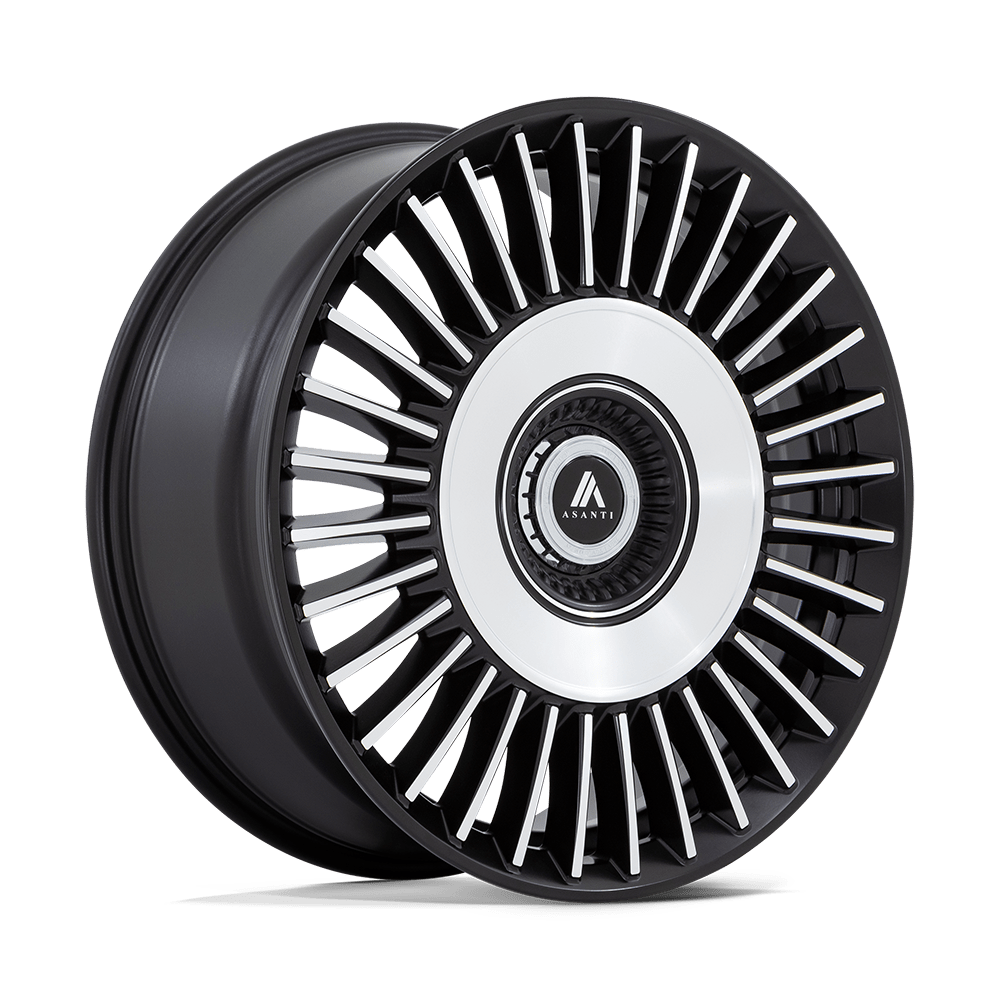 AB40 22X9 5X115/120 S-BLK BR-MCH-FC