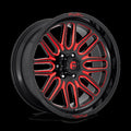 D663 22X10 8X170 GL-BLK-RTTC -18MM
