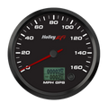 4-1/2 SPEEDOMETER, 0-160 MPH, GPS, BLACK
