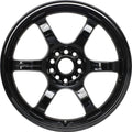 Gram Lights 57DR 18x10.5 +22 5-114.3 Glossy Black Wheel