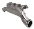 LS Turbo Exhaust Manifolds Multi-Fit GM LS Turbo Exhaust Manifolds 3.0 Inch Turbo Outlet, 2.25 Inch Cross-Over Connection, Natural Cast Finish Hooker BlackHeart