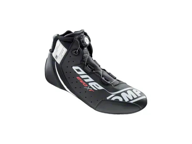 OMP One Evo X R Shoes Black - Size 44 (Fia 8856-2018)