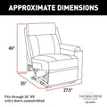 HERITAGE SERIES LEFT HAND RECLINER