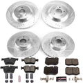 Power Stop 2018 Mercedes-Benz C350e Front & Rear Z23 Evolution Sport Brake Kit
