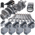 Eagle Ford 351C 4.000in Crank 6.000in H-Beam -3.2cc Flat Top 4.030in Pistons Rotating Assembly
