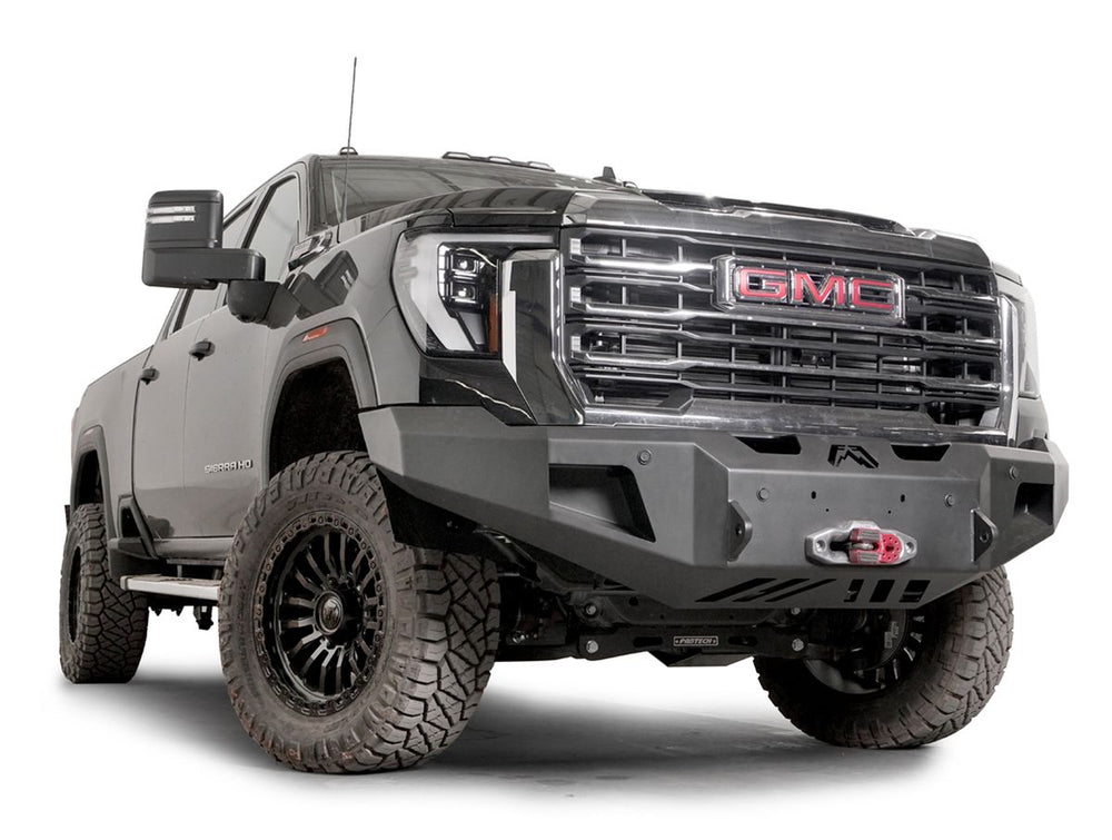 24C SIERRA 2500/3500HD PREMIUM FRONT SENSOR BUMPER W/ NO GUARD BARE