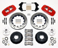 Wilwood AERO6 Front Hub Kit 14.00 Drilled-Red WWE ProSpindle