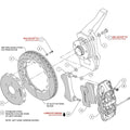 Wilwood 08-12 Audi A4 Front Kit A5 S5 AERO6