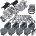Eagle Chevy LT1 350 1Pc 3.750in Crank 5.700in H-Beam -16cc Inv Dome 4.040in Piston Rotating Assembly