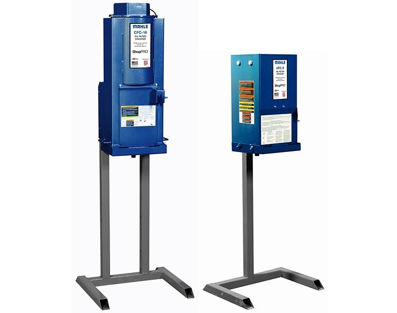 ~(295 lbs. 62X30X30)~ AFC-9 - Automotive Filter Crusher - 9IN chamber
