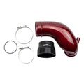 Wehrli 06-07 Duramax LBZ 4in. Intake Kit w/ Air Box - Candy Red
