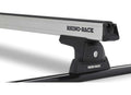 HEAVY DUTY RLT600 TRACKMOUNT SILVER 2 BAR ROOF RACK