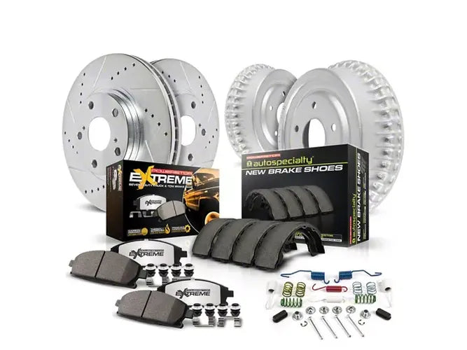 Power Stop 00-01 Dodge Ram 1500 Front & Rear Z36 Truck & Tow Brake Kit