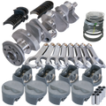 Eagle Chevy 350 3.480in Crank 5.700in H-Beam -5cc Flat Top 4.060in Pistons Rotating Assembly