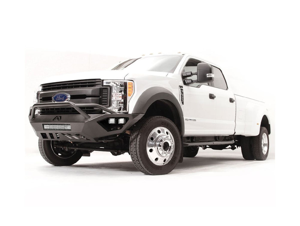 17-C F450 F550 VENGEANCE FRONT BUMPER W PRE-RUNNER GUARD MATTE BLACK