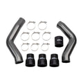 2013-2018 6.7L Cummins Driver and Passenger Side 3.5in Intercooler Pipe Kit Orange Frost