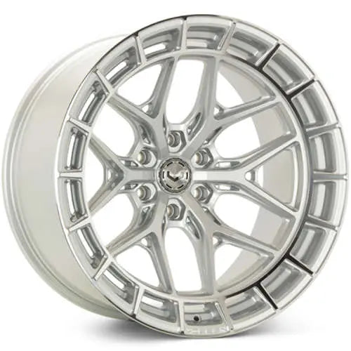 Vossen HFX-1 18x8.5in / 6x130 BP / ET35 / 84.1 CB - Silver Polished
