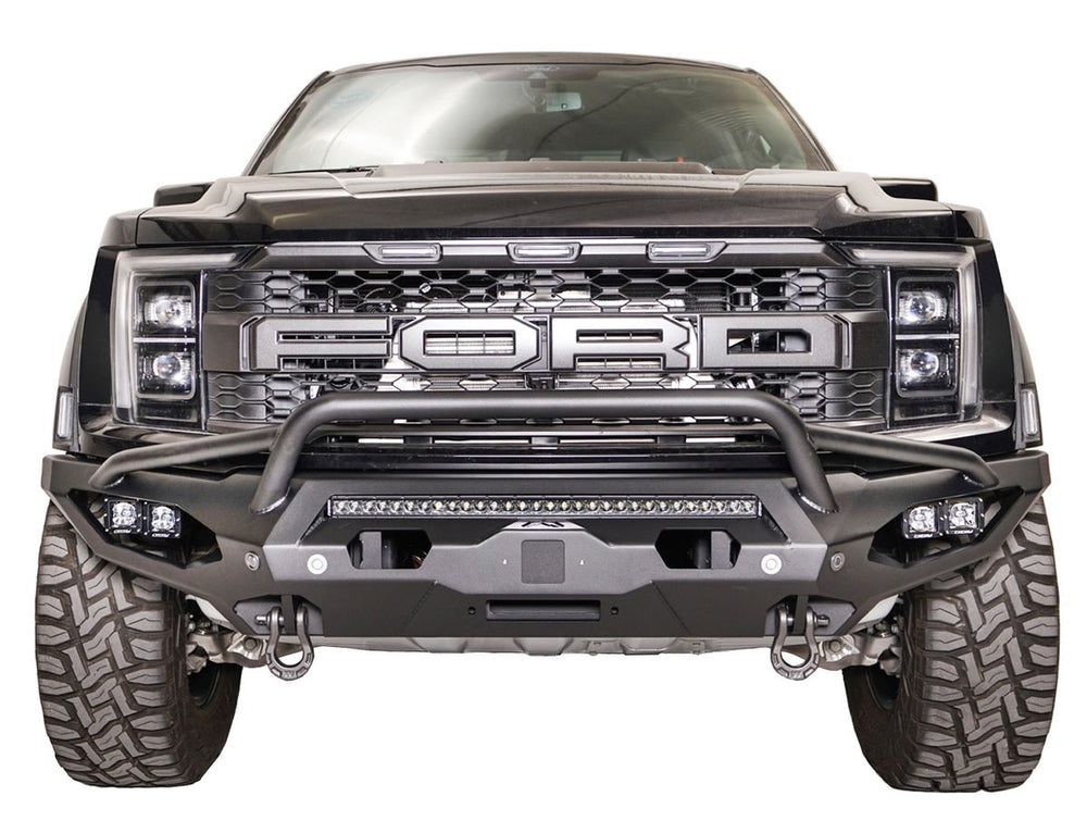 21-C FORD RAPTOR MATRIX W PRE-RUNNER GUARD ACC COMPATIBLE BLACK