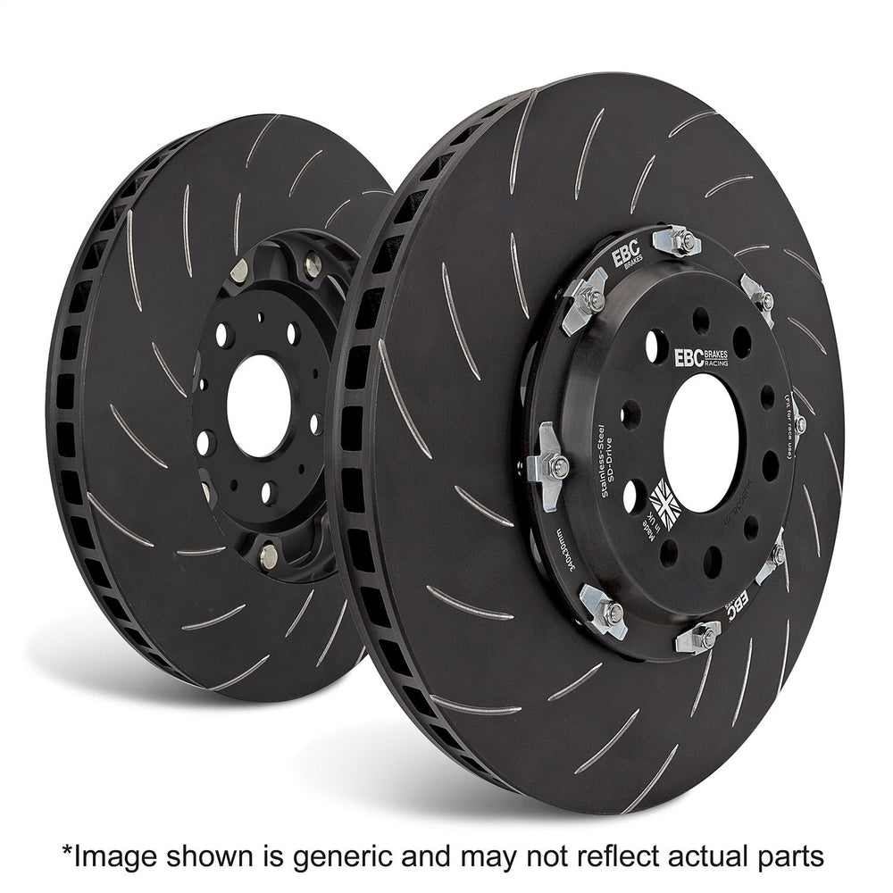EBC S26 Yellowstuff Pads And SG2F Vented Rotors Kit