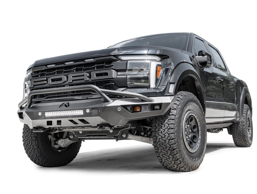 24C F150 RAPTOR VENGEANCE FRONT SENSOR BUMPER W/PRERUNNER GUARD BARE