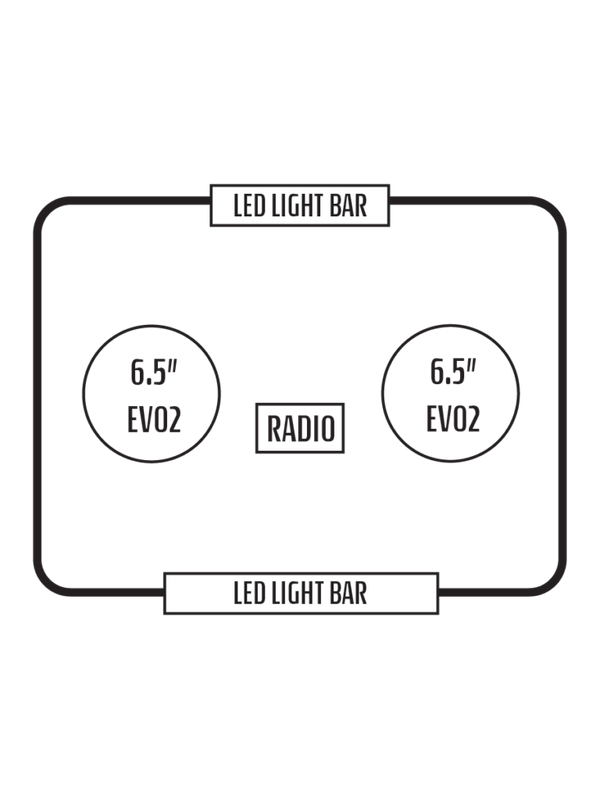 09C KAWASAKI MULE 4010 TRANS4X4 STEREO TOPS (4DOOR) LEVEL 3