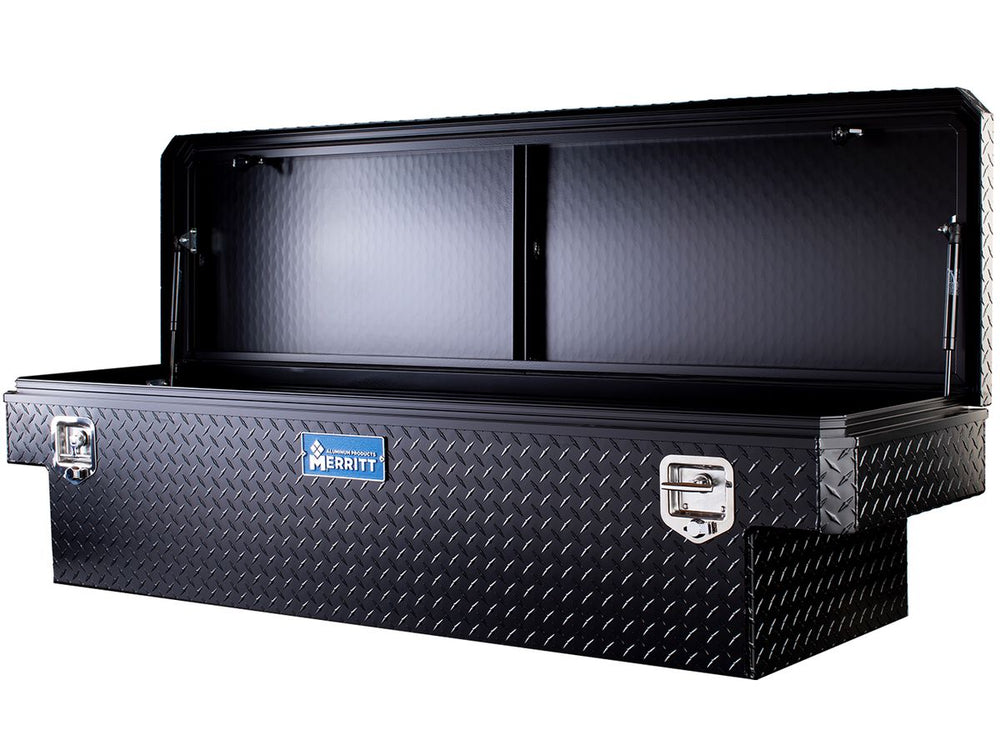 CROSSBODY TOOLBOX 16X20X60 DIAMOND PLATE GLOSS BLACK (EACH)