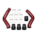 2013-2018 6.7L Cummins Driver and Passenger Side 3.5in Intercooler Pipe Kit Grape Frost