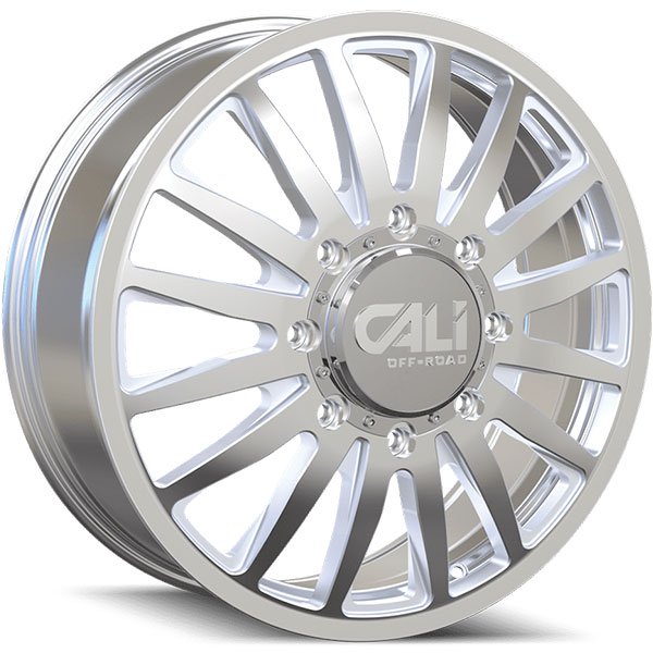 SUMMIT DUALLY REAR (9110) POLISHED/MILLED SPOKES 20X8.25 8210 192MM 154.2MM