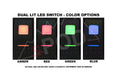 Spod 07-08 Jeep Wrangler JK SourceLT w/ Genesis Adapter and Blue LED Switch Panel